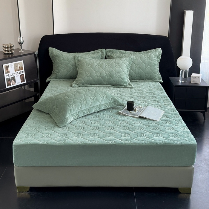 91家纺网 家纺一手货源 找家纺 （总）7V 2025新款牛奶绒床笠