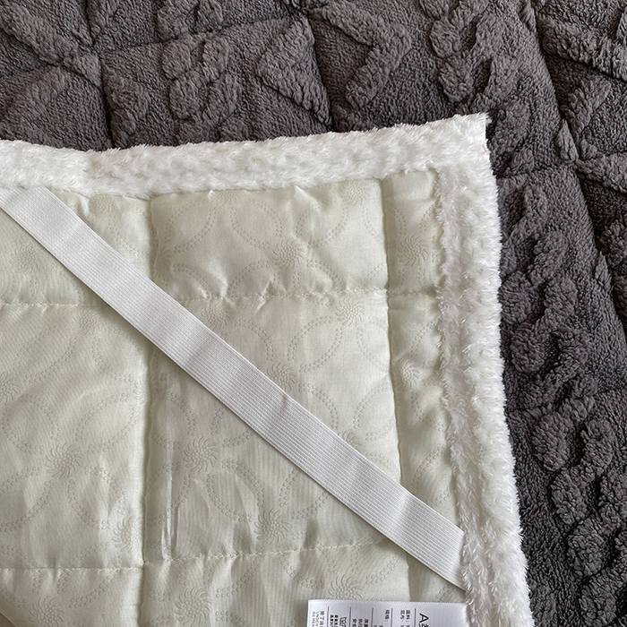 91家纺网 家纺一手货源 找家纺 （总）凌云家纺 2025新品学生宿舍牛奶绒床褥三件套加厚塔芙绒夹棉保暖