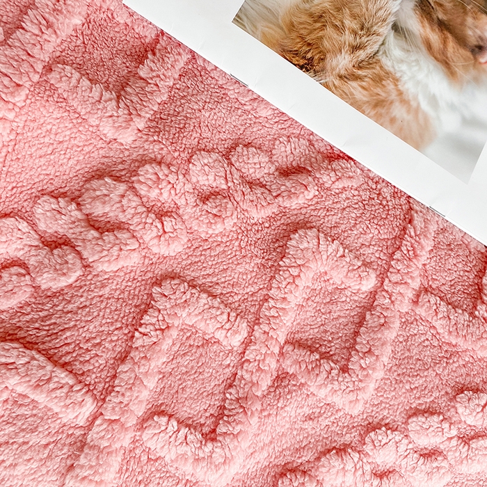 91家纺网 家纺一手货源 找家纺 凌云家纺 2025新品学生宿舍牛奶绒床褥三件套加厚塔芙绒夹棉保暖 粉色