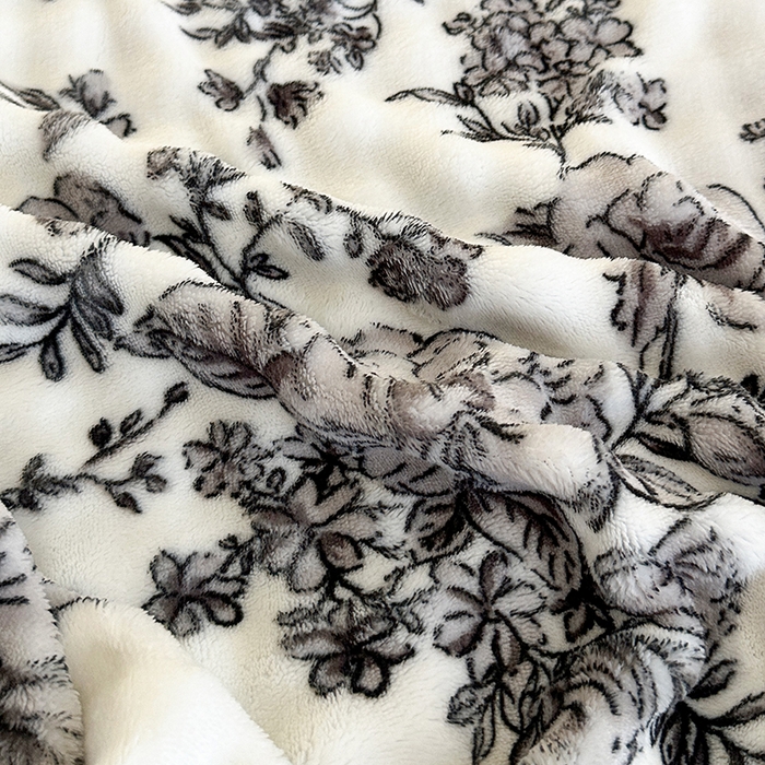 91家纺网 家纺一手货源 找家纺 富缦庭 2025新款泡泡牛奶绒床盖款四件套 花蝶情缘