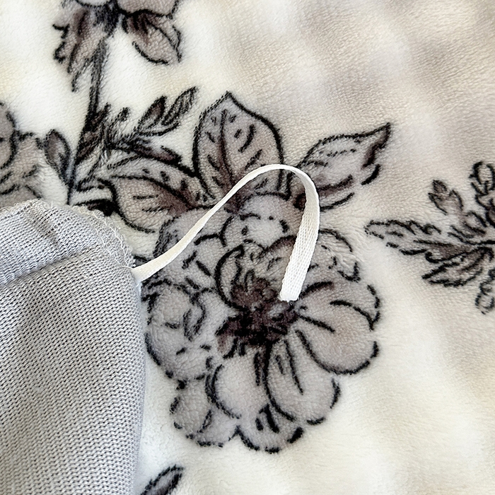 91家纺网 家纺一手货源 找家纺 富缦庭 2025新款泡泡牛奶绒床盖款四件套 花蝶情缘