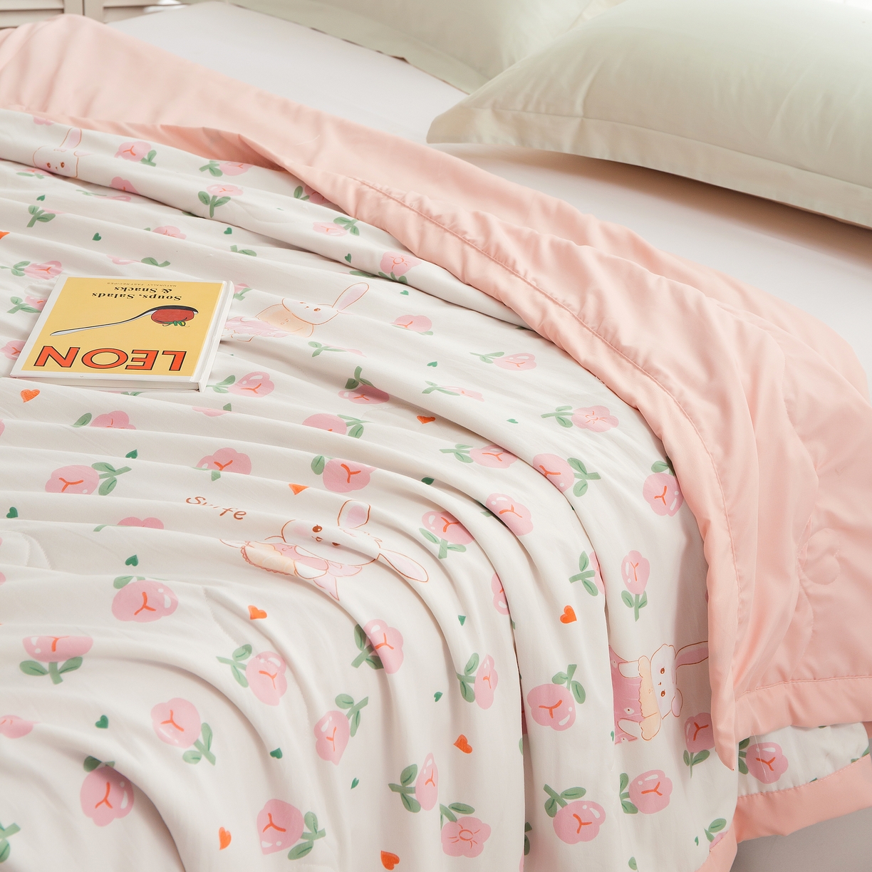 91家纺网 家纺一手货源 找家纺 （总）博睿家纺 2025新款A类水洗双层纱皱皱纱大豆纤维被夏被夏凉被空调被