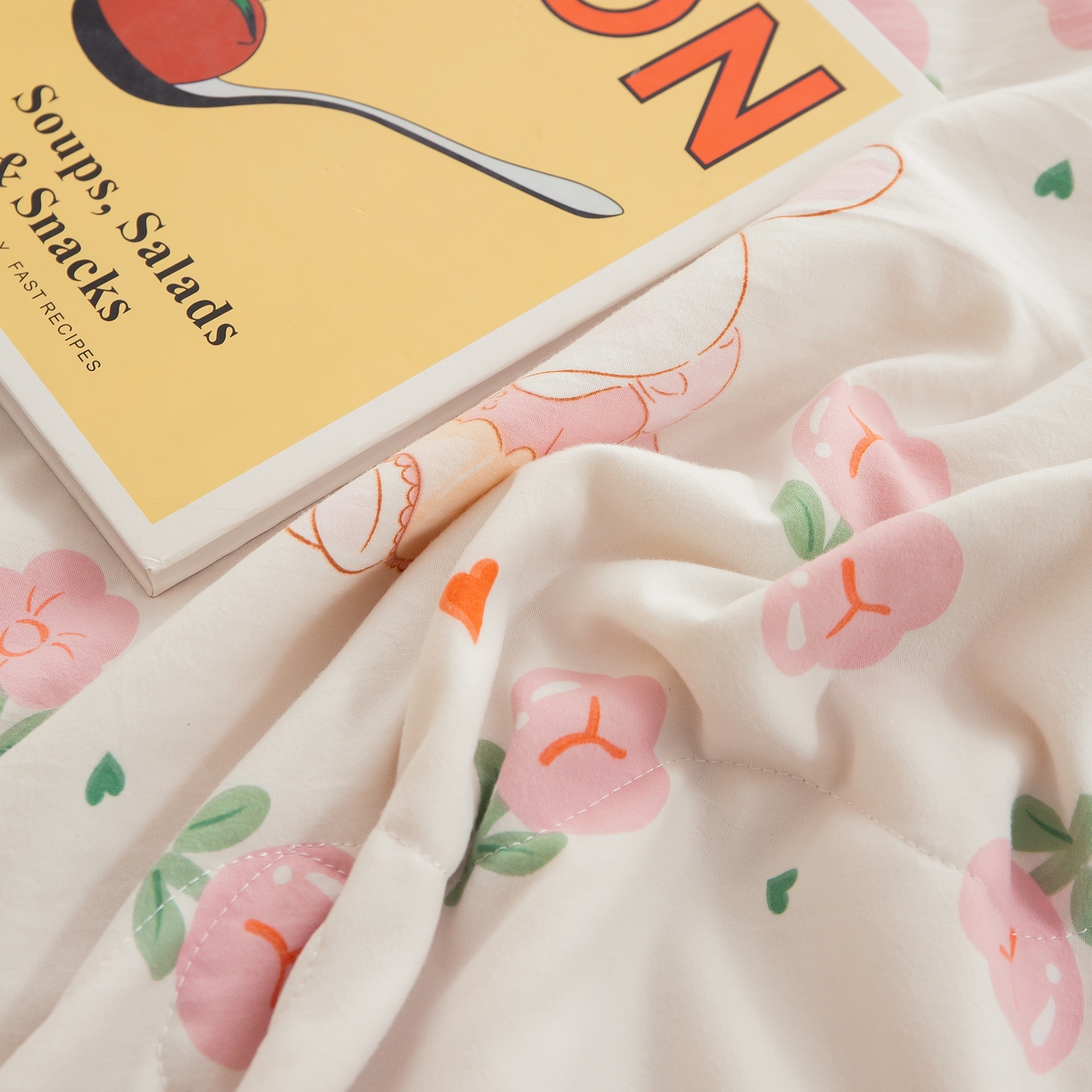 91家纺网 家纺一手货源 找家纺 （总）博睿家纺 2025新款A类水洗双层纱皱皱纱大豆纤维被夏被夏凉被空调被