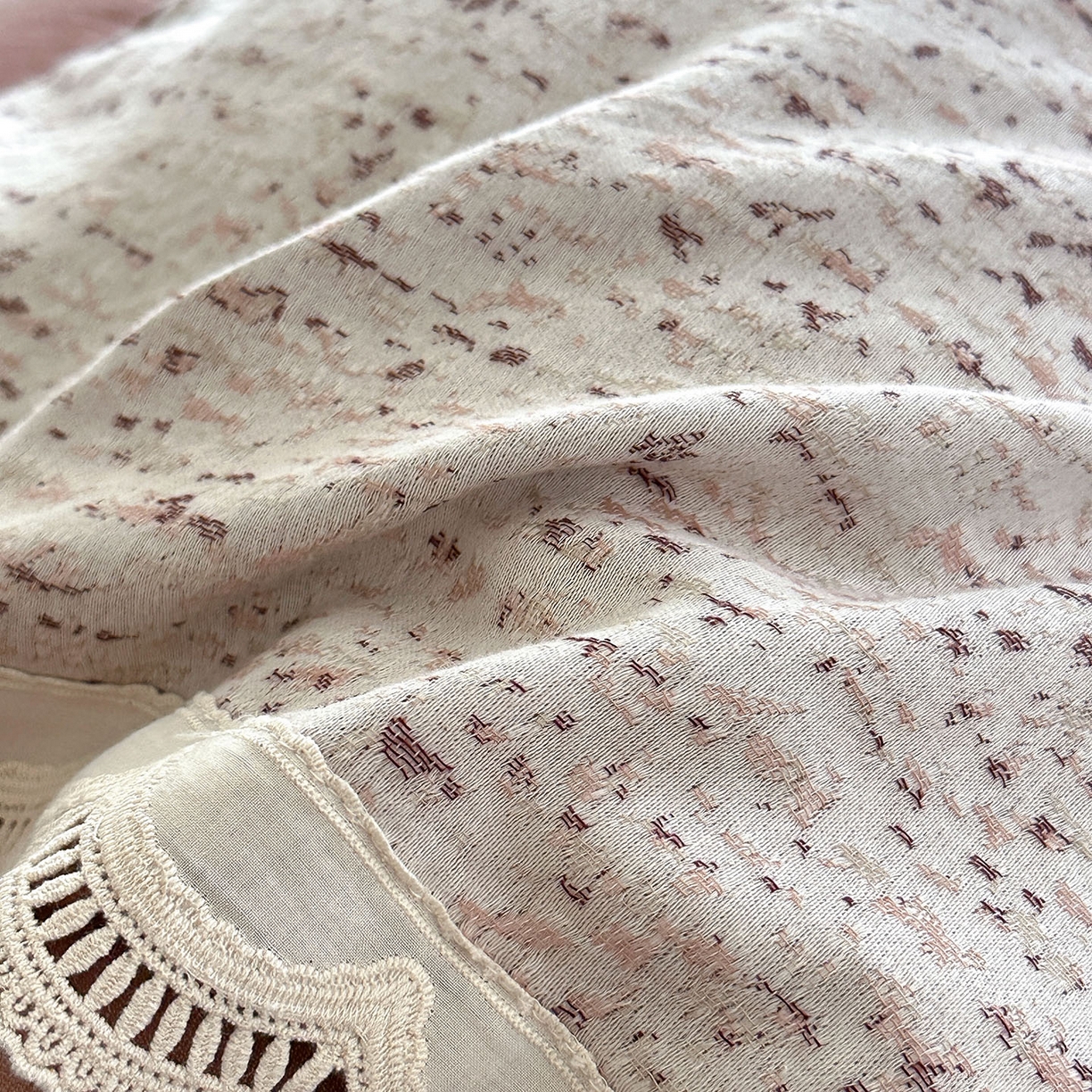 91家纺网 家纺一手货源 找家纺 （总）月夏 2025新款全棉色织四件套-星空点点系列