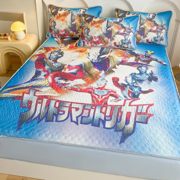 91家纺网 家纺一手货源 找家纺 （总）一电 2025新款牛奶丝凉席床笠可水洗凉感丝凉席学生宿舍单人裸睡空调席-系列二