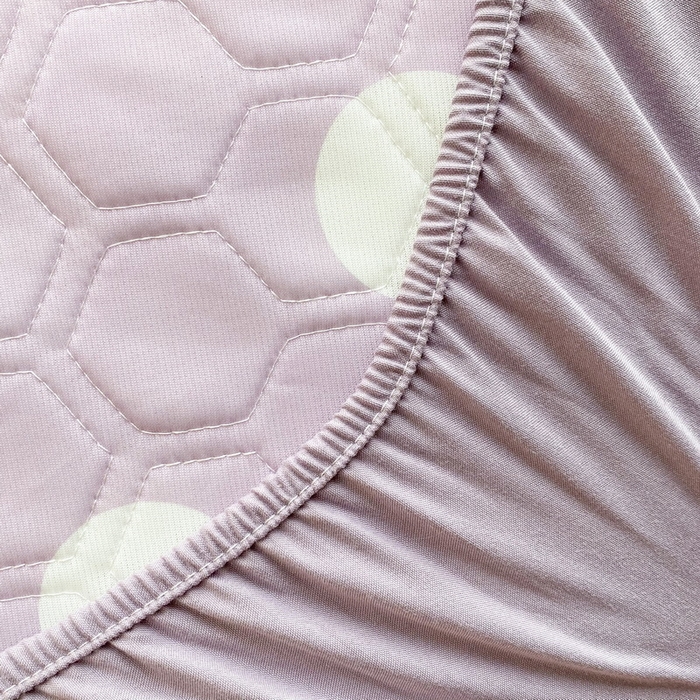 91家纺网 家纺一手货源 找家纺 一电 2025新款牛奶丝凉席床笠可水洗凉感丝凉席学生宿舍单人裸睡空调席-系列二 睡觉公主