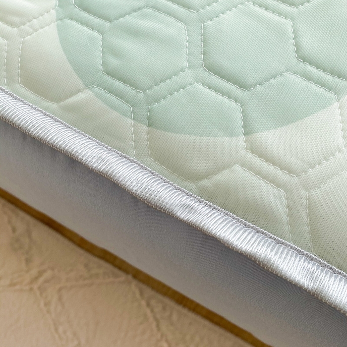 91家纺网 家纺一手货源 找家纺 一电 2025新款牛奶丝凉席床笠可水洗凉感丝凉席学生宿舍单人裸睡空调席-系列二 小新