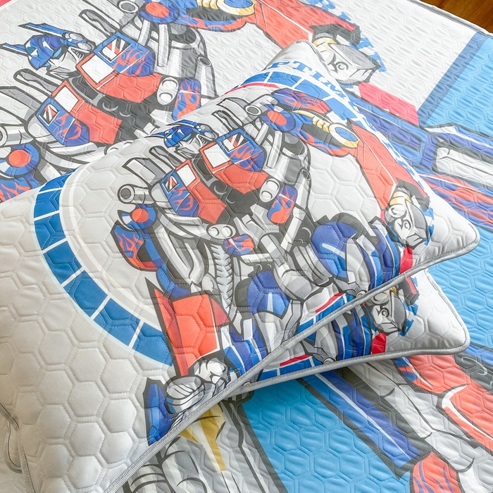 91家纺网 家纺一手货源 找家纺 一电 2025新款牛奶丝凉席床笠可水洗凉感丝凉席学生宿舍单人裸睡空调席-系列二 圈圈机器人