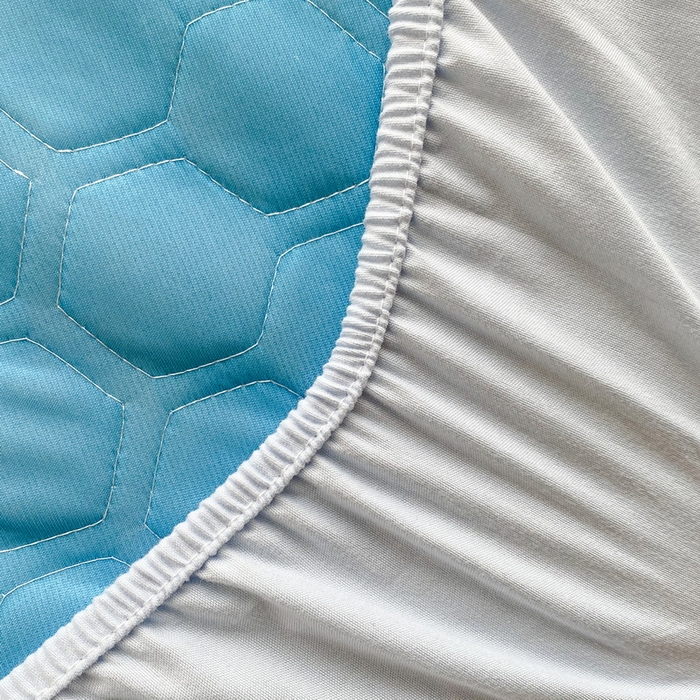 91家纺网 家纺一手货源 找家纺 一电 2025新款牛奶丝凉席床笠可水洗凉感丝凉席学生宿舍单人裸睡空调席-系列二 圈圈机器人