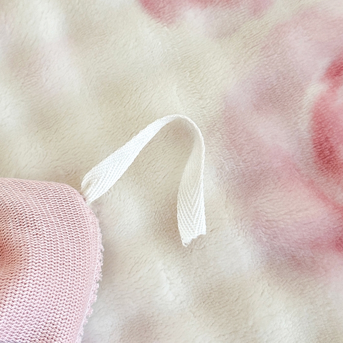 91家纺网 家纺一手货源 找家纺 富缦庭 2025新款泡泡牛奶绒床盖款四件套 玫瑰之约