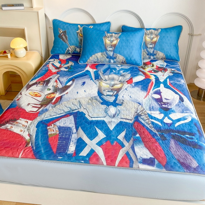 91家纺网 家纺一手货源 找家纺 （总）一电 2025新款牛奶丝凉席床笠可水洗凉感丝凉席学生宿舍单人裸睡空调席-系列二