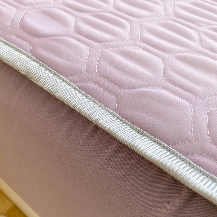 91家纺网 家纺一手货源 找家纺 一电 2025新款牛奶丝凉席床笠可水洗凉感丝凉席学生宿舍单人裸睡空调席-系列二 魔法库洛米