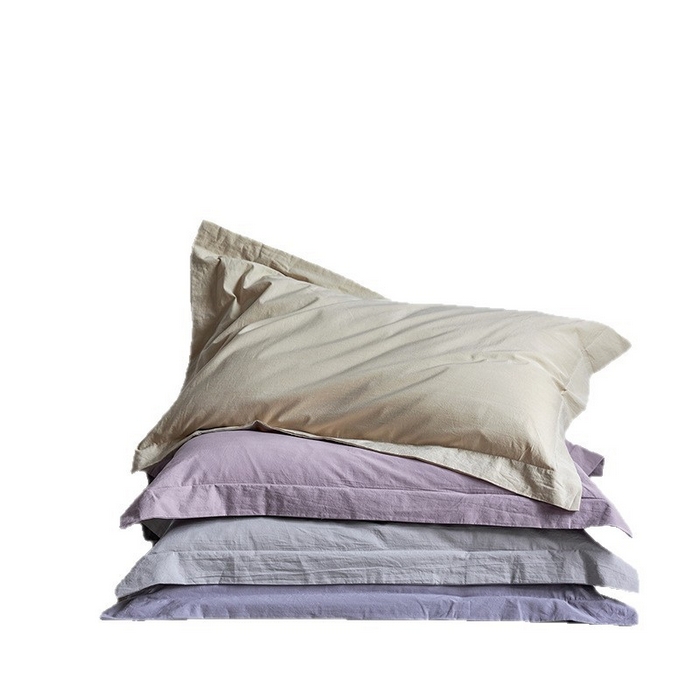 91家纺网 家纺一手货源 找家纺 （总）良品汇馆 2025【140S全棉砂洗枕套】A类枕套140支长绒棉超细腻单件