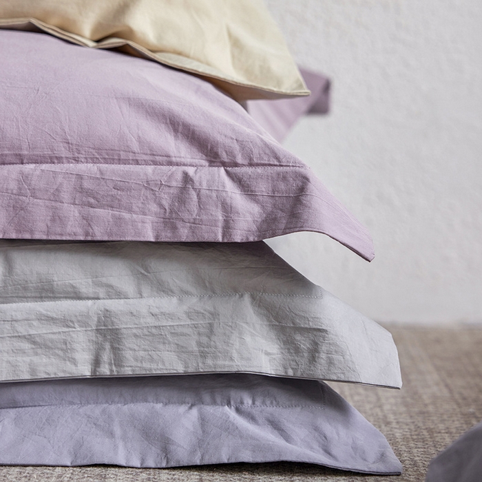 91家纺网 家纺一手货源 找家纺 （总）良品汇馆 2025【140S全棉砂洗枕套】A类枕套140支长绒棉超细腻单件