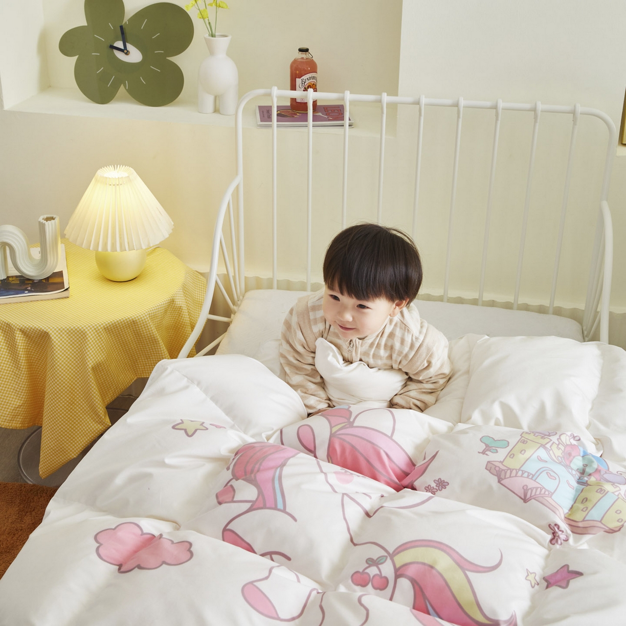 91家纺网 家纺一手货源 找家纺 （总）暖羽屋羽绒馆 2025新款绒子含量95白鸭绒被芯儿童学生羽绒被子鸭绒被婴幼儿园被子