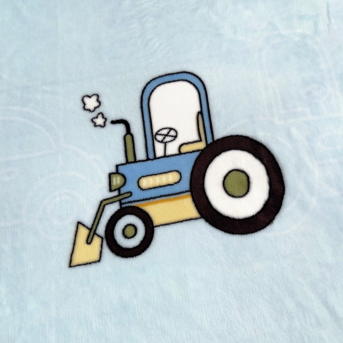 91家纺网 家纺一手货源 找家纺 梵赫 2025新款加厚牛奶绒三件套儿童套件幼儿园三件套系列 工程车队