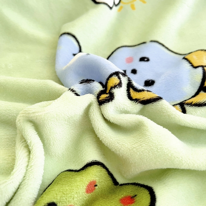 91家纺网 家纺一手货源 找家纺 梵赫 2025新款加厚牛奶绒三件套儿童套件幼儿园三件套系列 恐龙集结