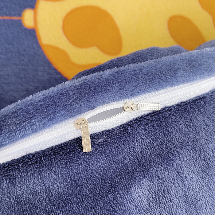 91家纺网 家纺一手货源 找家纺 梵赫 2025新款加厚牛奶绒三件套儿童套件幼儿园三件套系列 太空旅行