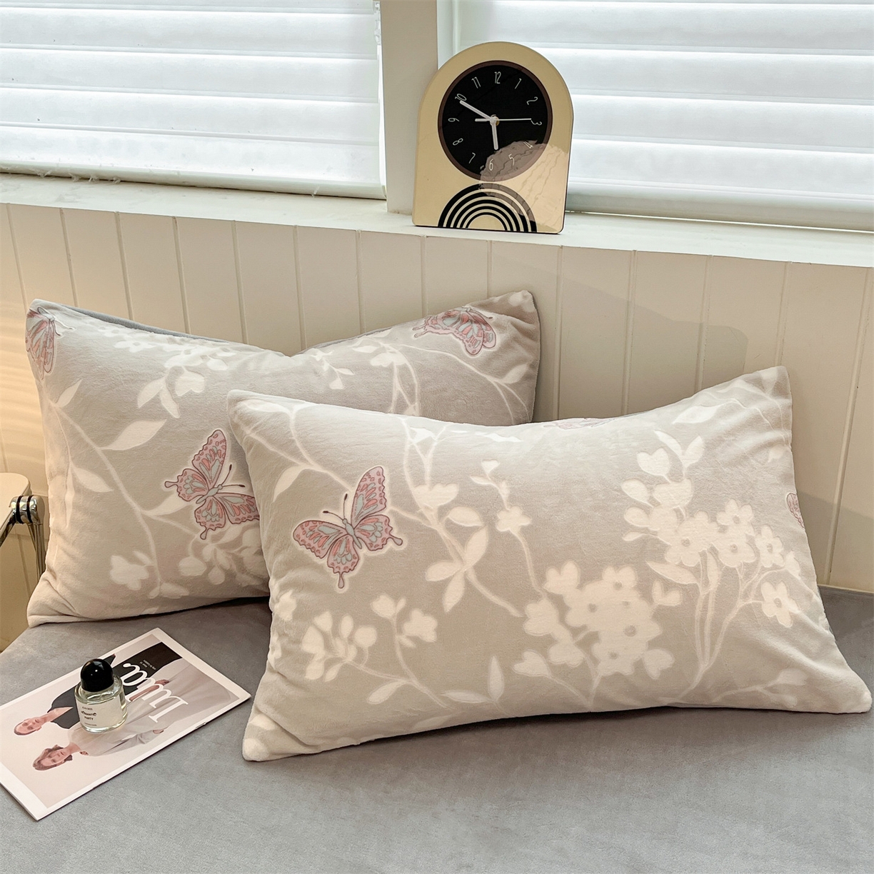 91家纺网 家纺一手货源 找家纺 （总）优迈 2025新款牛奶绒雕花四件套