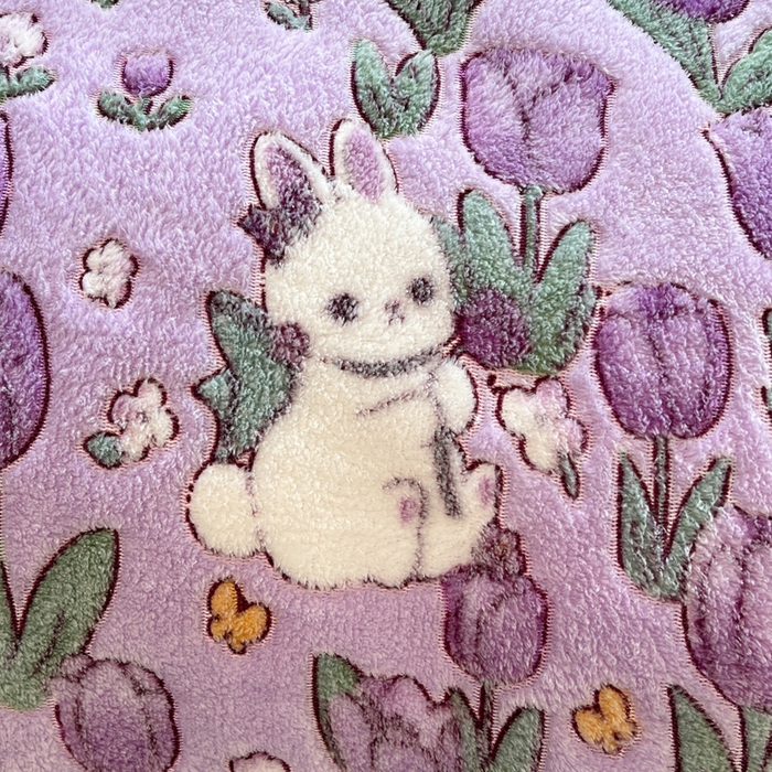 91家纺网 家纺一手货源 找家纺 韩巢家纺 2025新款高克重雪花绒牛奶绒四件套 丛林