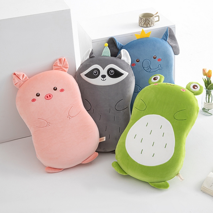 91家纺网 家纺一手货源 找家纺 （总）仁宇枕业 2025新款新品 可爱水晶绒枕芯儿童学生幼儿园卡通记忆棉枕头枕芯