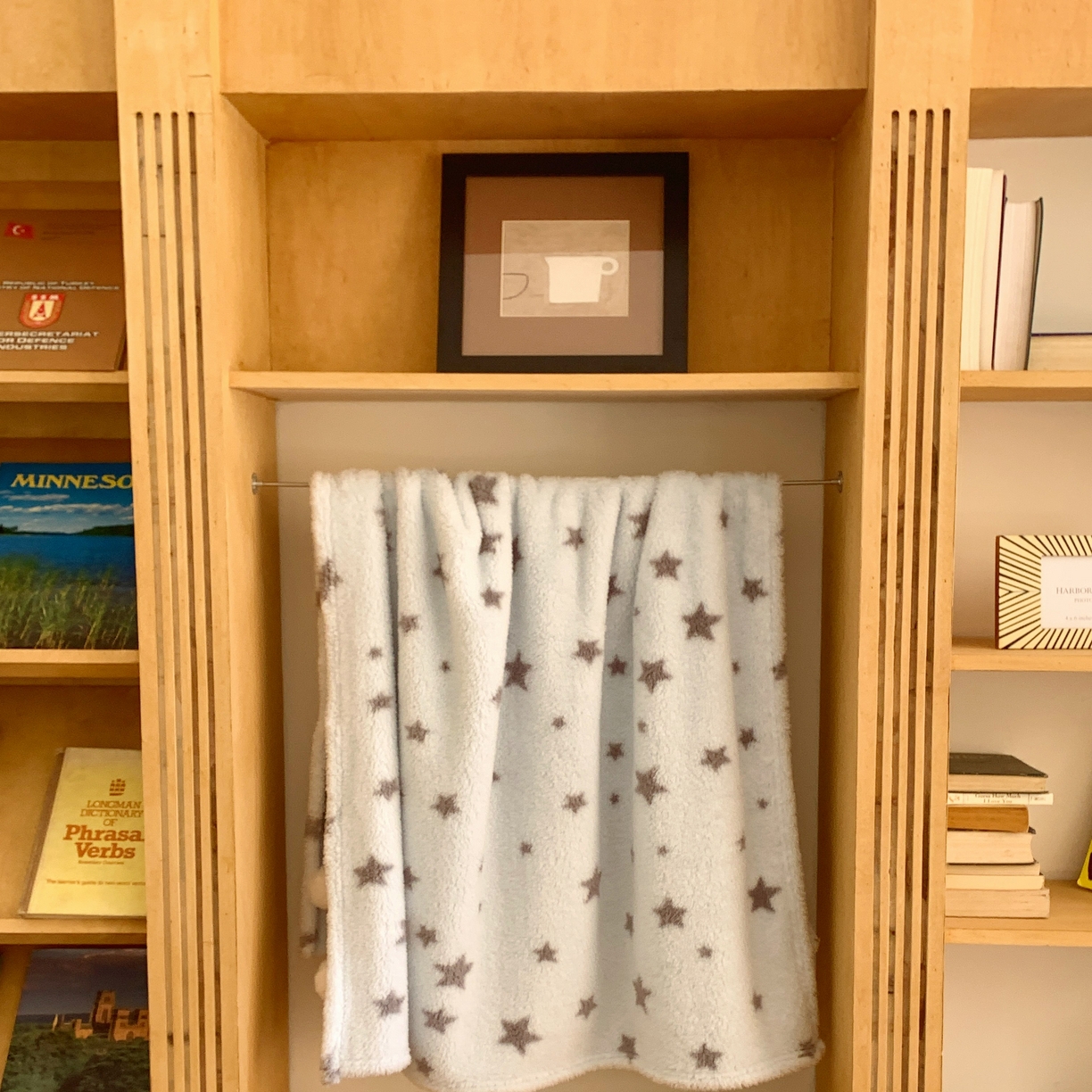 91家纺网 家纺一手货源 找家纺 桃喜 2025新款摇粒绒披肩毯毛毯毯子 海盐星星