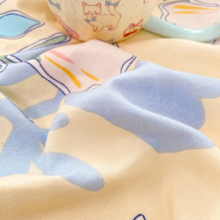 91家纺网 家纺一手货源 找家纺 红日子 2025新款生态斜纹植物羊绒单床笠磨毛床笠三件套 浪漫情丝