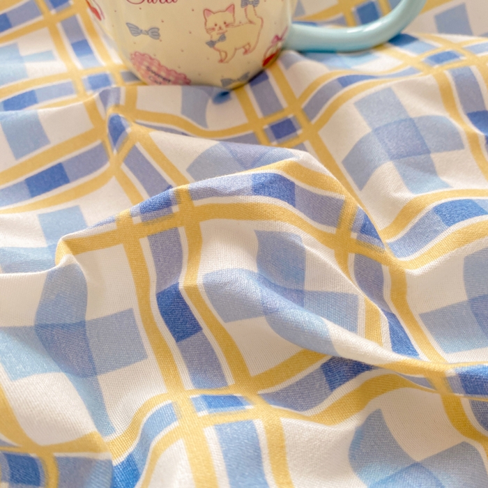 91家纺网 家纺一手货源 找家纺 红日子 2025新款生态斜纹植物羊绒单床笠磨毛床笠三件套 甜心萌宠 +1