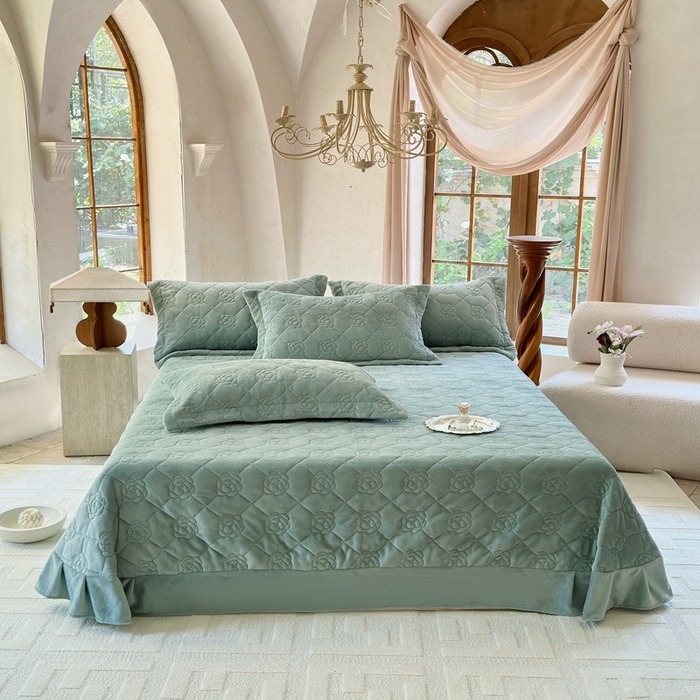 91家纺网 家纺一手货源 找家纺 （总）7V 2025新款牛奶绒床盖