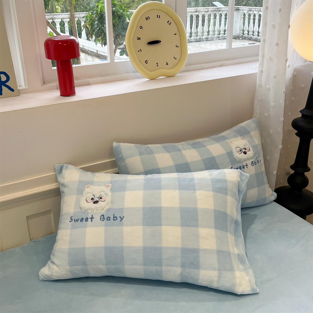 91家纺网 家纺一手货源 找家纺 星座家纺 2025新款A类牛奶绒贴布绣冬被被子被芯 眼镜汪