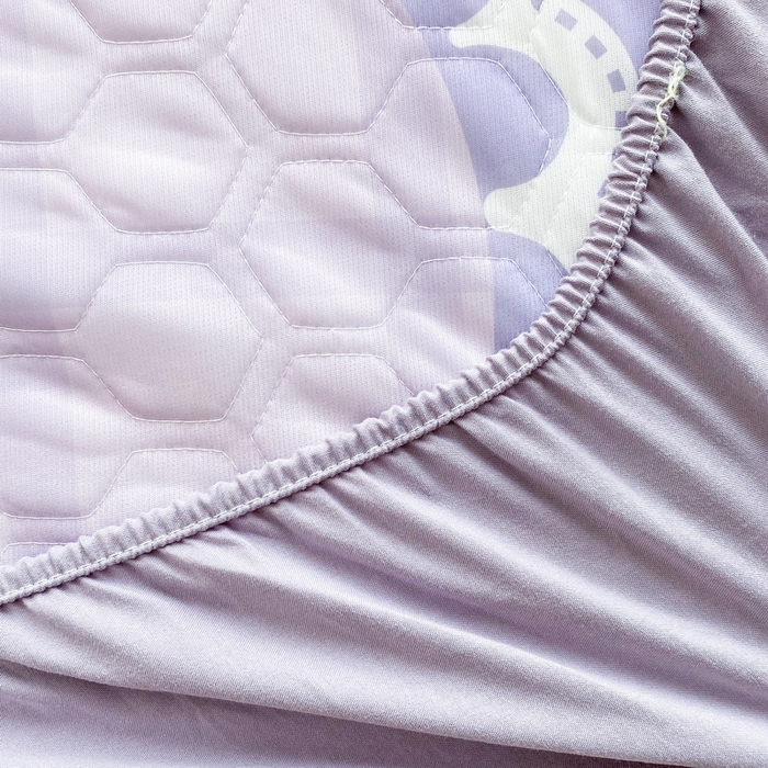 91家纺网 家纺一手货源 找家纺 一电 2025新款夏季牛奶丝凉席床笠可水洗凉感丝凉席学生宿舍单人裸睡空调席子 欢乐库洛米（大版）