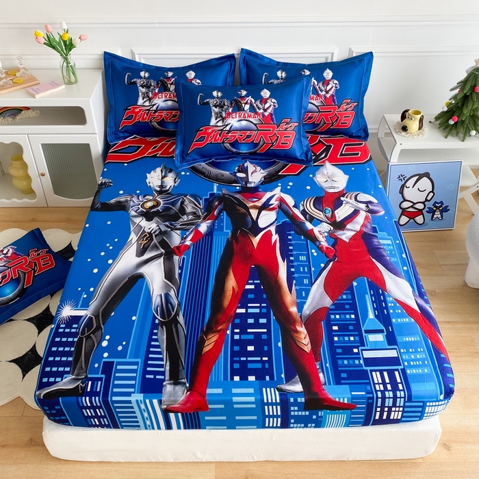 91家纺网 家纺一手货源 找家纺 （总）一电 2025新款跨境电商外贸夏季卡通冰丝凉席床笠可水洗学生宿舍单人空调席子