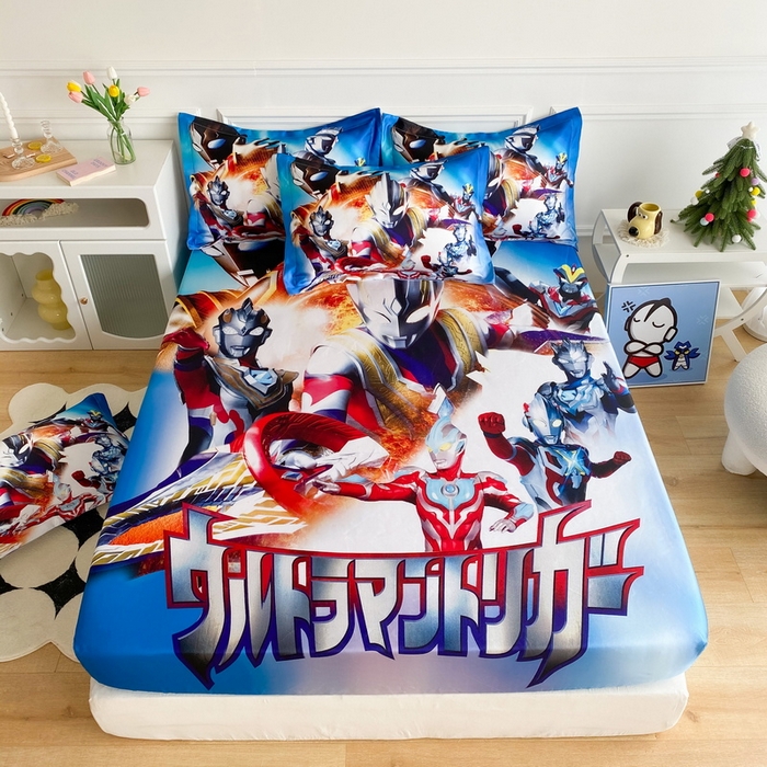 91家纺网 家纺一手货源 找家纺 （总）一电 2025新款跨境电商外贸夏季卡通冰丝凉席床笠可水洗学生宿舍单人空调席子