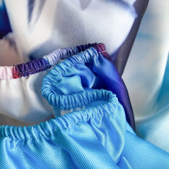 91家纺网 家纺一手货源 找家纺 一电 2025新款跨境电商外贸夏季卡通冰丝凉席床笠可水洗学生宿舍单人空调席子 星星奥特曼