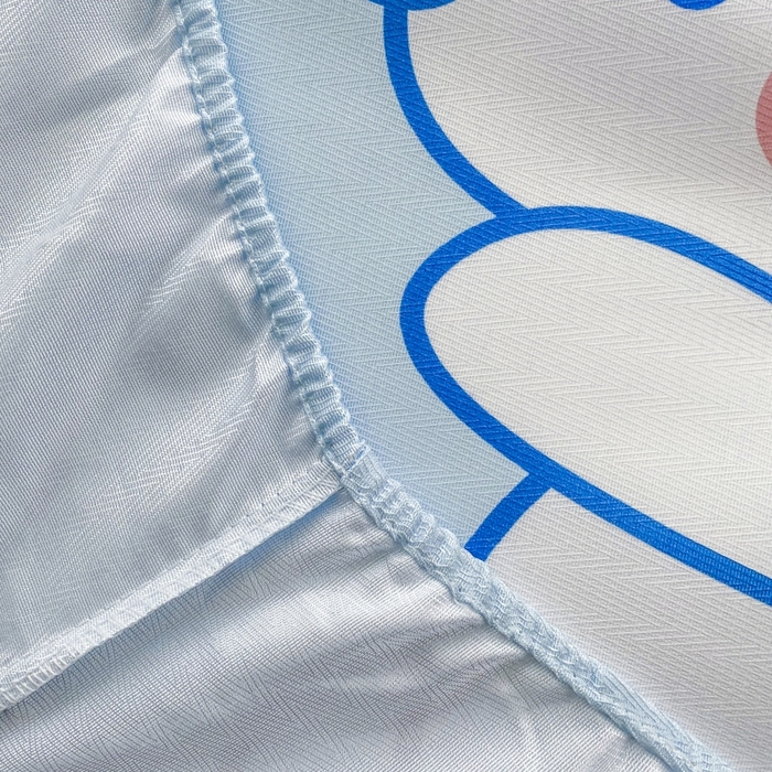 91家纺网 家纺一手货源 找家纺 一电 2025新款跨境电商外贸夏季卡通冰丝凉席床笠可水洗学生宿舍单人空调席子 小熊玉桂狗