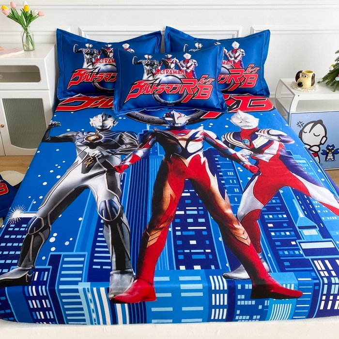 91家纺网 家纺一手货源 找家纺 （总）一电 2025新款跨境电商外贸夏季卡通冰丝凉席床笠可水洗学生宿舍单人空调席子