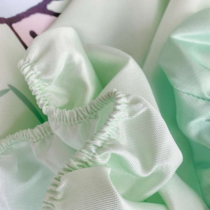 91家纺网 家纺一手货源 找家纺 一电 2025新款跨境电商外贸夏季卡通冰丝凉席床笠可水洗学生宿舍单人空调席子 小新