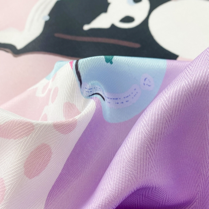 91家纺网 家纺一手货源 找家纺 一电 2025新款跨境电商外贸夏季卡通冰丝凉席床笠可水洗学生宿舍单人空调席子 公主库洛米