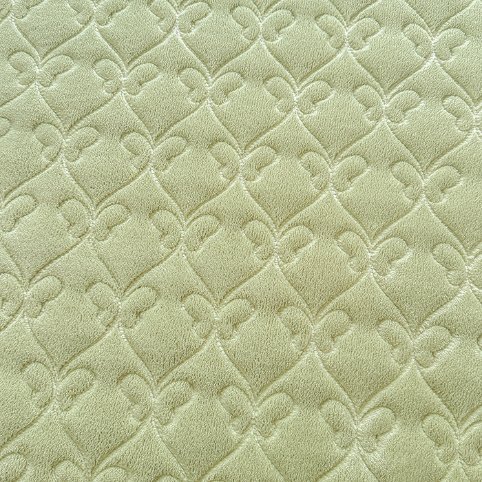 91家纺网 家纺一手货源 找家纺 罗艺轩【控价】 2025新款立体雕花牛奶绒加厚保暖床裙款四件套-安琪儿 安琪儿-绿