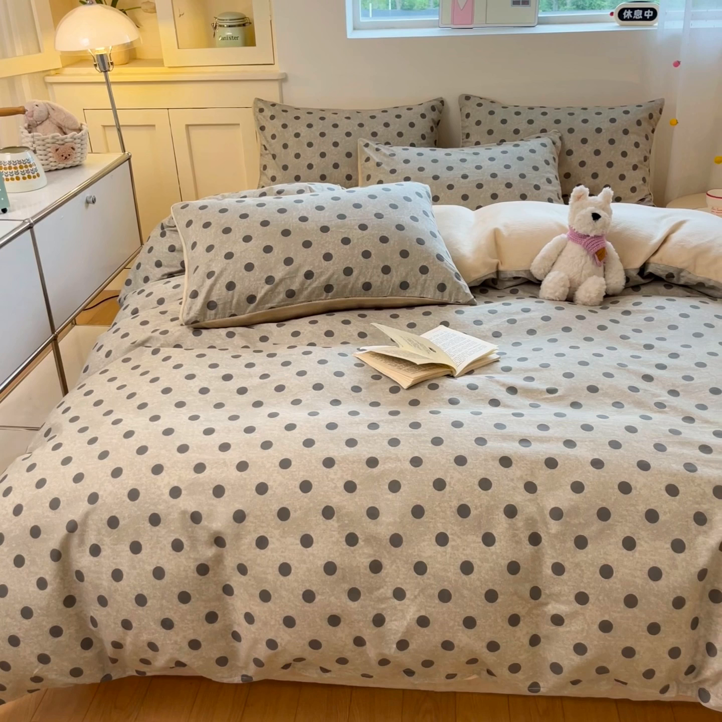 91家纺网 家纺一手货源 找家纺 麦伦家居 2025秋冬新款多功能床品全棉+牛奶绒印花四件套 波尔咖