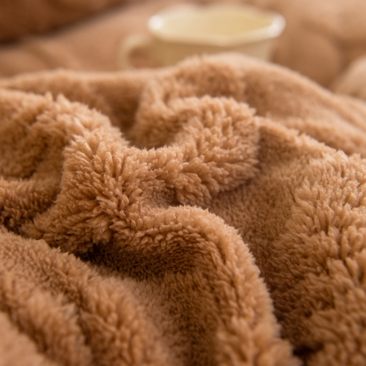 91家纺网 家纺一手货源 找家纺 （总）畅销被业 2025新款塔芙绒羊羔绒提花冬被子被芯-小银杏叶系列