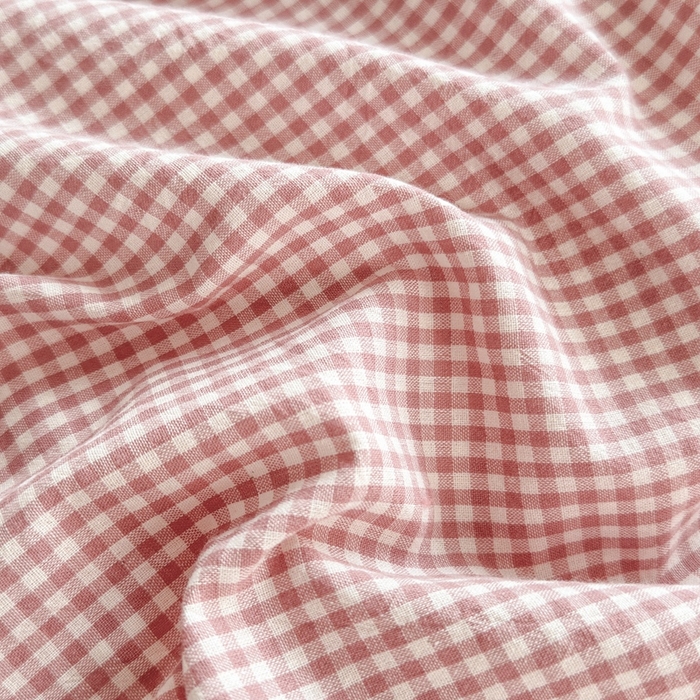 91家纺网 家纺一手货源 找家纺 宜家坊 2025新款A类全棉纯棉色织水洗棉宽边断角工艺四件套 可定制尺寸 爱的邂逅-粉