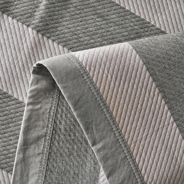 91家纺网 家纺一手货源 找家纺 棠薇家纺 2025新款简约包边款枕巾纯棉枕巾夹绵枕巾透气吸汗 极简生活灰枕巾