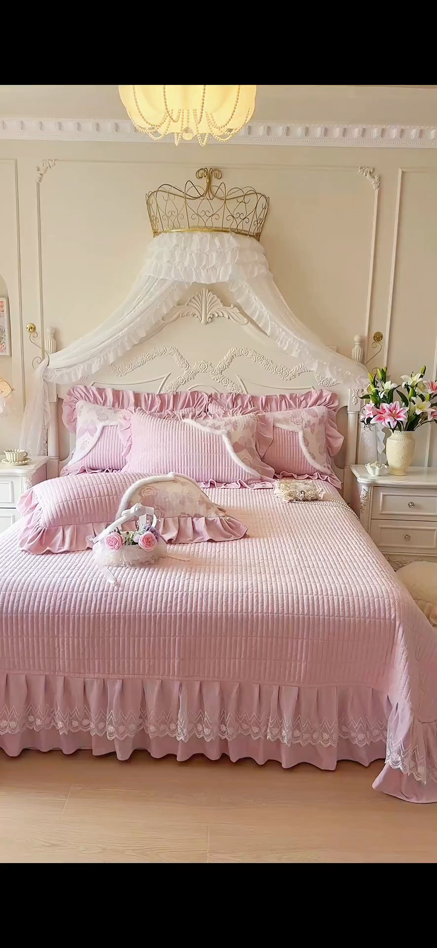 91家纺网 家纺一手货源 找家纺 宜凡家纺 2025新款婴儿绒压花撞色双拼夹棉床盖四件套 床盖款-锦时