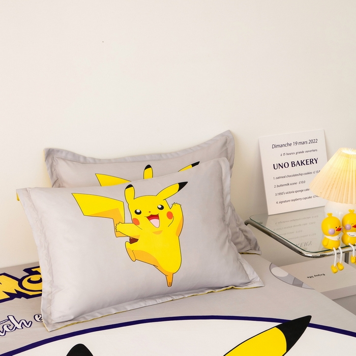 91家纺网 家纺一手货源 找家纺 一电 2024新款卡通床单床笠棕垫床套防尘罩席床垫保护套卡通儿童上下床床单床笠-第一批 圈圈皮卡丘