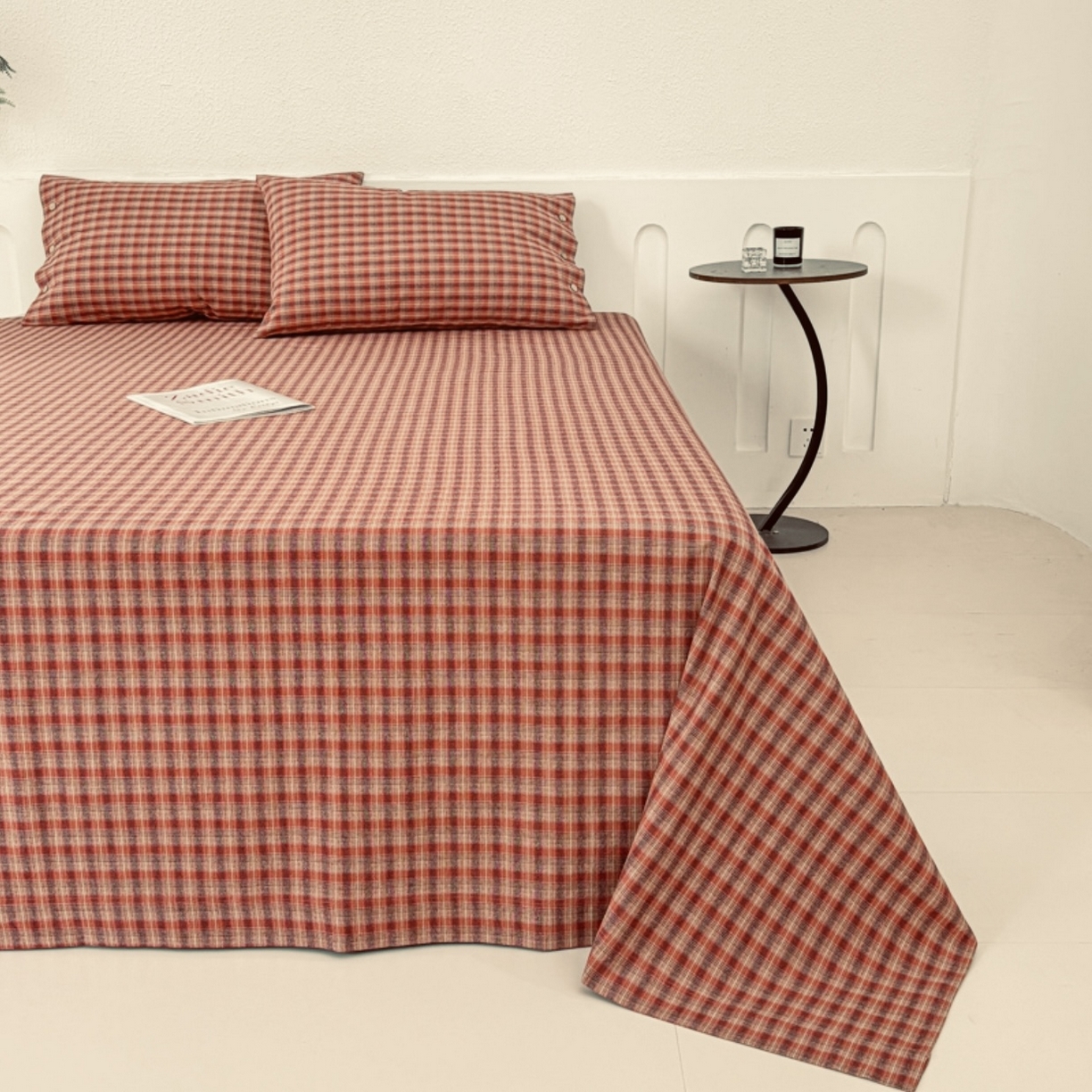 91家纺网 家纺一手货源 找家纺 （总）织雅漫 2025春夏新款高端舒棉系列全棉纯棉100%棉细纱老粗布床单凉席席子