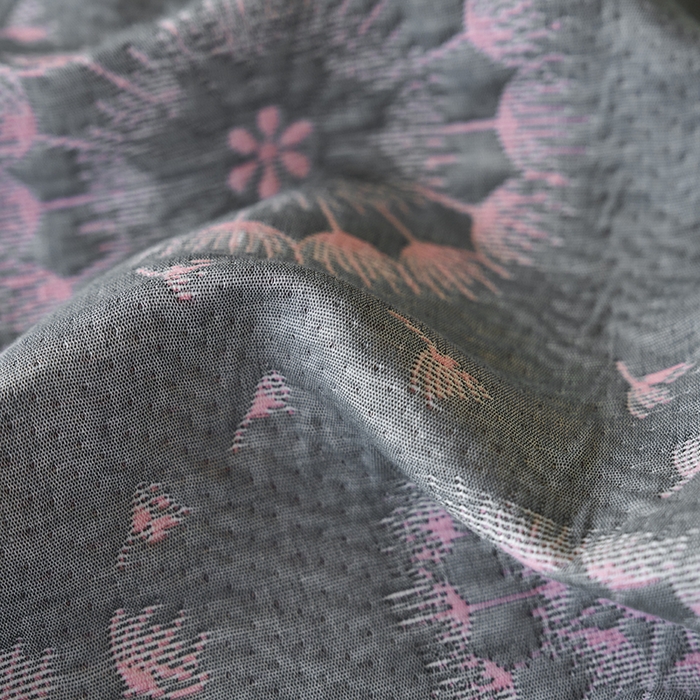 91家纺网 家纺一手货源 找家纺 棠薇家纺 2025新款简约包边款枕巾纯棉枕巾夹绵枕巾透气吸汗 朵朵蒲英粉枕巾