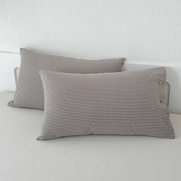 91家纺网 家纺一手货源 找家纺 织雅漫 2025春夏新款高端舒棉系列全棉纯棉100%棉细纱老粗布床单凉席席子 米格-咖