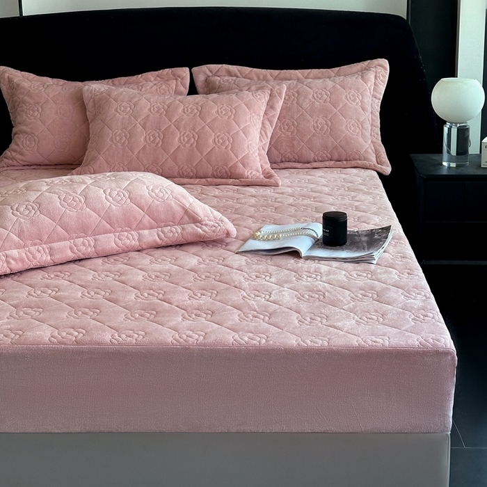 91家纺网 家纺一手货源 找家纺 （总）7V 2025新款牛奶绒床笠