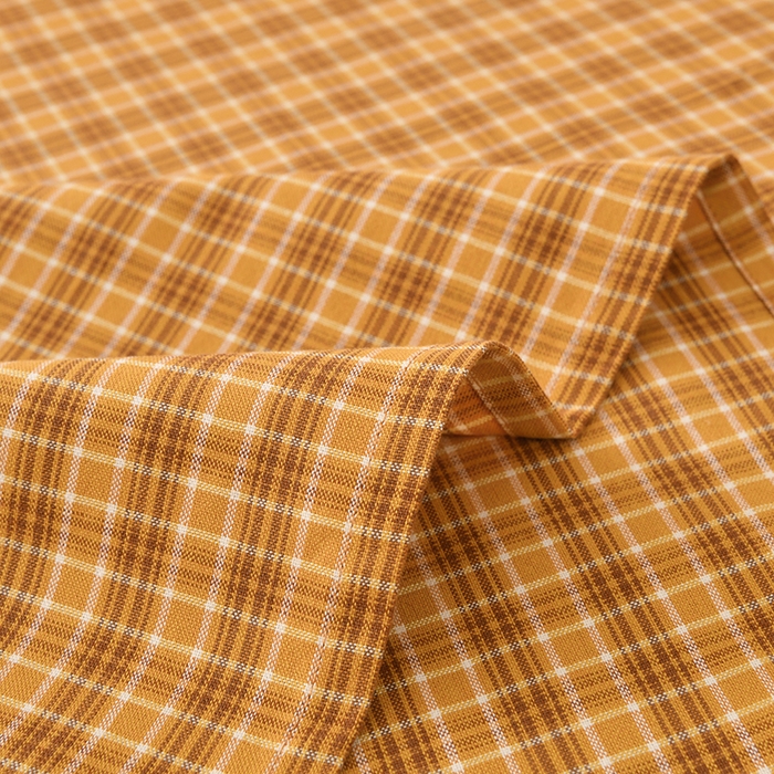 91家纺网 家纺一手货源 找家纺 织雅漫 2025春夏新款高端舒棉系列全棉纯棉100%棉细纱老粗布床单凉席席子 千初-黄